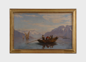 Pêcheurs sur le Léman
