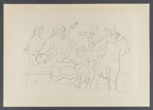 Scène de musique