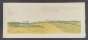 Le tombereau dans les champs