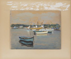 Concarneau, le bateau jaune